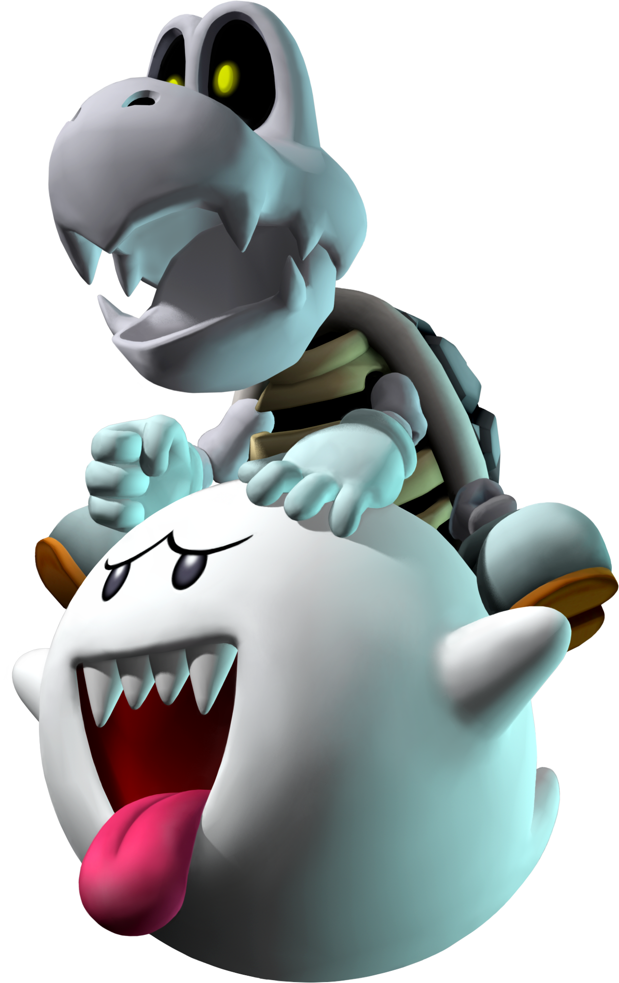 File:Dry Bones and Boo Artwork - Mario Party 7.png - Super Mario Wiki ...
