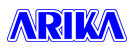 Arika's logo, found on their website at http://arika.co.jp