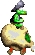 Sprite of a typical enemy Klank from Donkey Kong Country 2 for Game Boy Advance