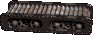 Sprite of a rail-based elevator in Trick Track Trek from Donkey Kong Country