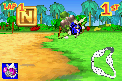 Screenshot of a letter in Diddy Kong Pilot's 2003 build