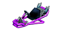 Purple Pipe Frame from Mario Kart 7