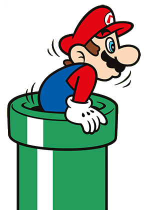 File:Mario in a pipe.png