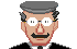 Mayor Linguine sprite from Mario is Missing! CD-ROM Deluxe