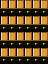 The entrance door's "animation" (sprite rising and lowering, masked by foreground tiles above it)