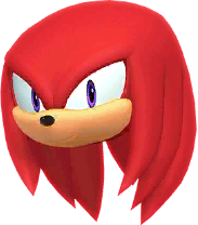 Knuckles's head icon in Mario & Sonic at the Olympic Games Tokyo 2020