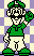 Luigi's win pose