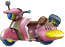 Icon of the Sugarscoot for Time Trial records from Mario Kart Wii
