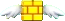 Sprite of a Flying Gold Block