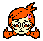 Penny from the main menu of WarioWare: Smooth Moves.