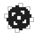 File:SMM2 Asset Sprite SMB Icon Spike Ball.png