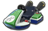Baby Luigi's and Green Mii's Standard Kart