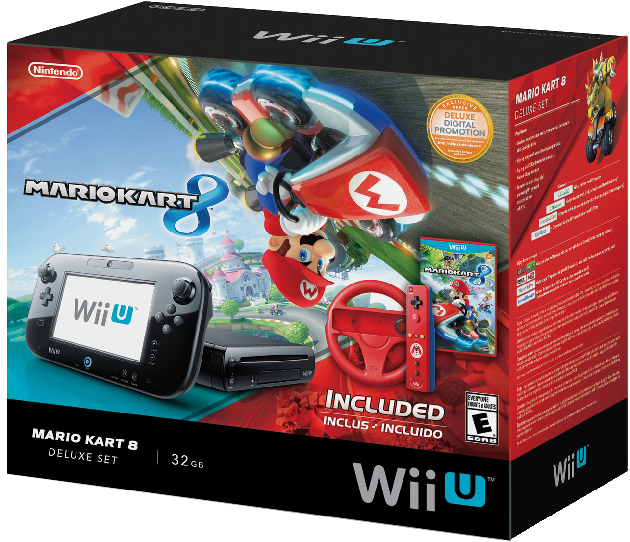 North American Mario Kart 8 Wii U Deluxe Set.