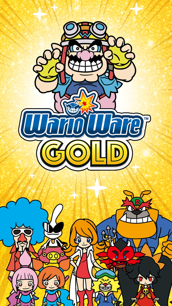 File:WarioWare Gold Phone Wallpaper.jpg - Super Mario Wiki, the Mario ...