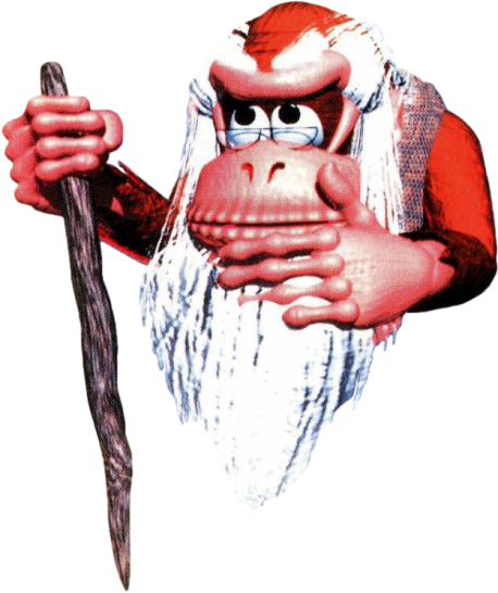 File:Cranky Kong DKC artwork.png