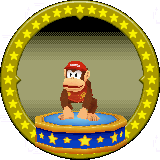 A figure with Diddy Kong on it.