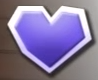 A ghost's heart icon