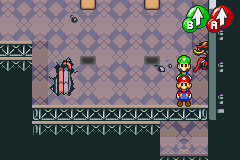 Bean spot in Woohoo Hooniversity, in Mario & Luigi: Superstar Saga.