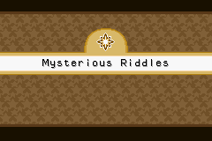 Mysterious Riddles in Mario Party Advance