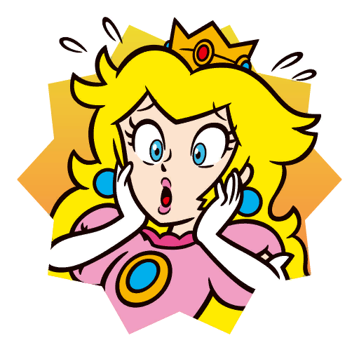 File:Sticker Peach (sad) - Mario Party Superstars.png