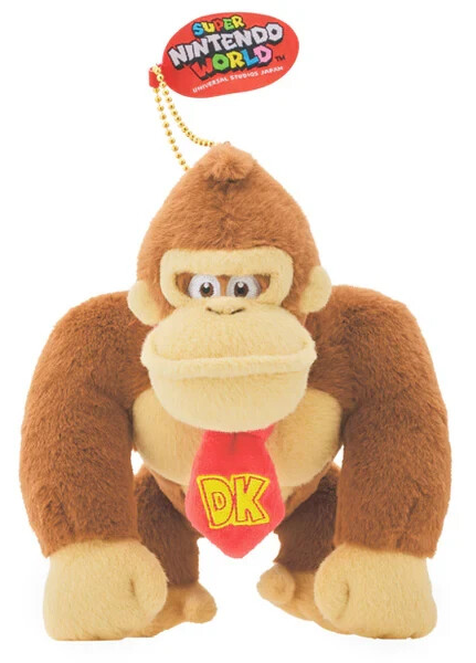File:DK Super Nintendo World plush keychain.png