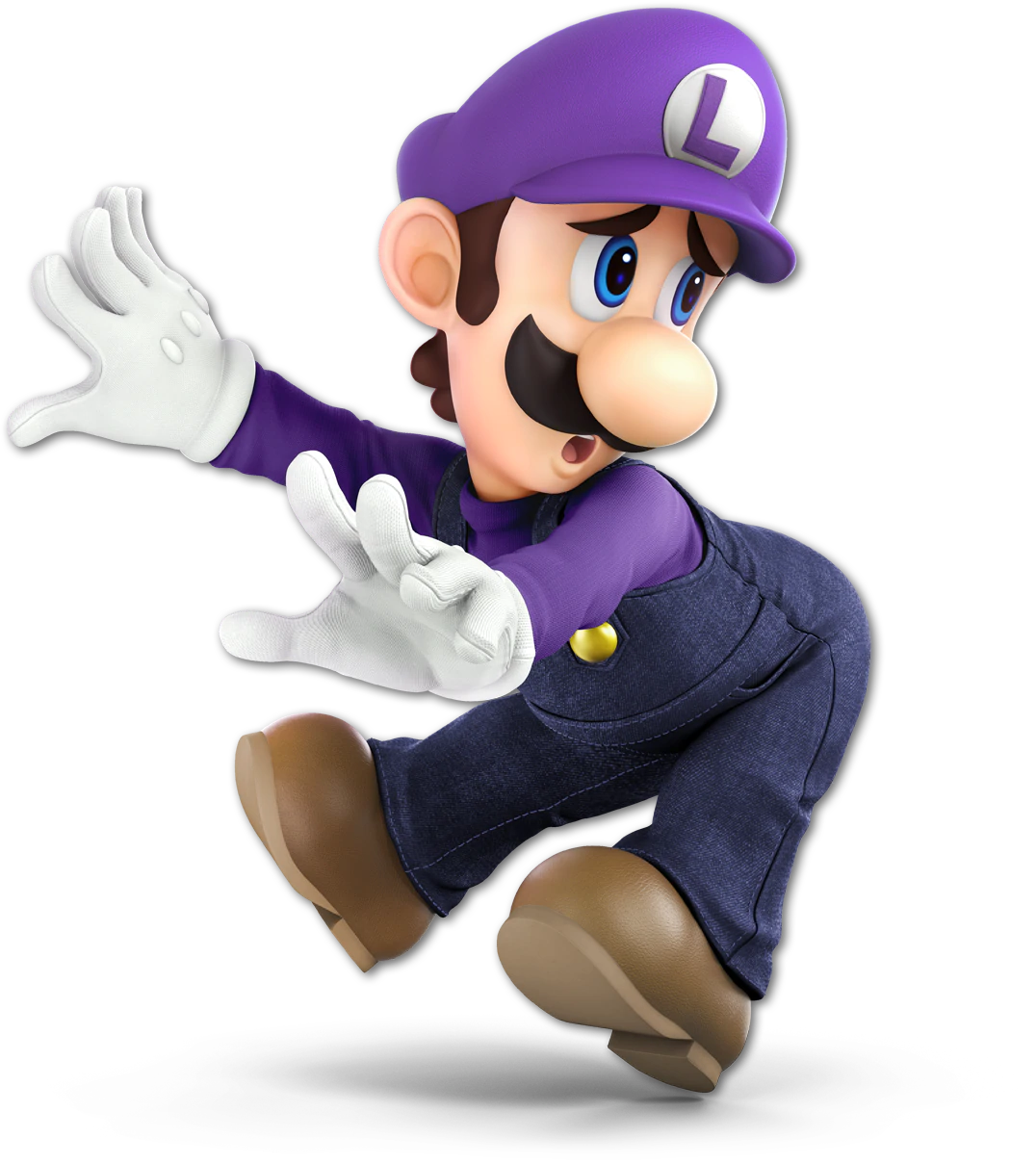 File:Luigi Purple SSBU.png - Super Mario Wiki, the Mario encyclopedia