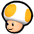 File:NSMBW Yellow Toad Icon.png