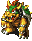 Boss battle idle animation of Bowser from Super Mario RPG: Legend of the Seven Stars