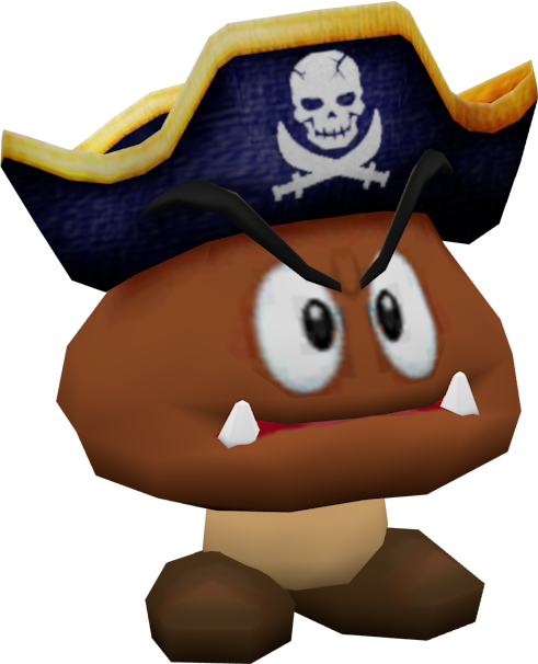 Filecaptain Goomba Model Mp8png Super Mario Wiki The Mario Encyclopedia 6226