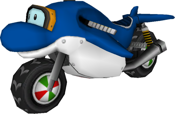 File:Dolphin Dasher (Mario) Model.png