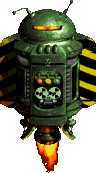 Sprite of KAOS from Donkey Kong Country 3: Dixie Kong's Double Trouble!