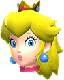 Peach's head icon in Mario & Sonic at the Olympic Games Tokyo 2020