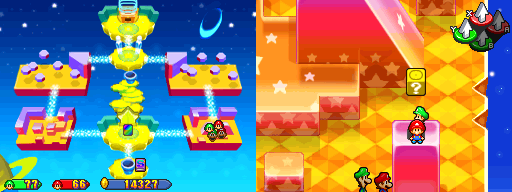 Sixteenth block in Star Shrine of the Mario & Luigi: Partners in Time.
