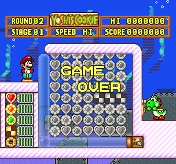 File:Yoshi's Cookie SNES Game Over.png