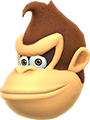 Donkey Kong's head icon in Mario & Sonic at the Olympic Games Tokyo 2020