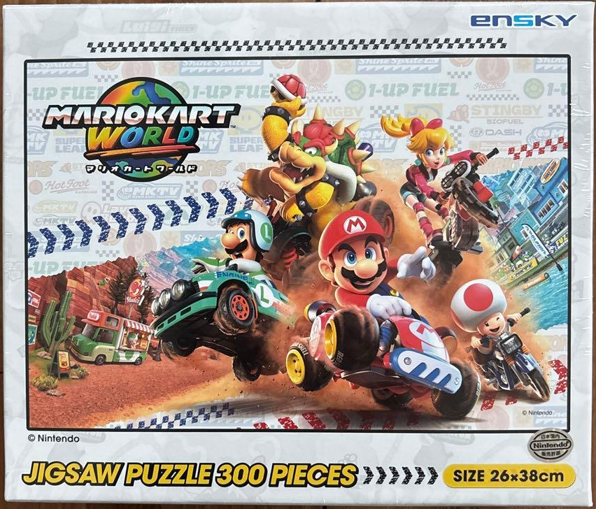 Mario Kart World Jigsaw Puzzle 300 Pieces - Super Mario Wiki, the