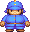 Sprite of Sergeant Houndstooth in Wario: Master of Disguise