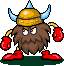 Sven from the SNES version of Wario's Woods.