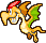 A sprite of a Blablanadon from Mario & Luigi: Superstar Saga