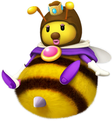 Icon of Honey Queen from Dr. Mario World. 