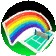 Rainbow Cup Icon in Mario Power Tennis