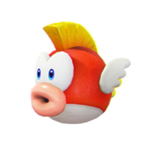 File:NSO SMO March 2022 Week 5 - Character - Cheep Cheep.png