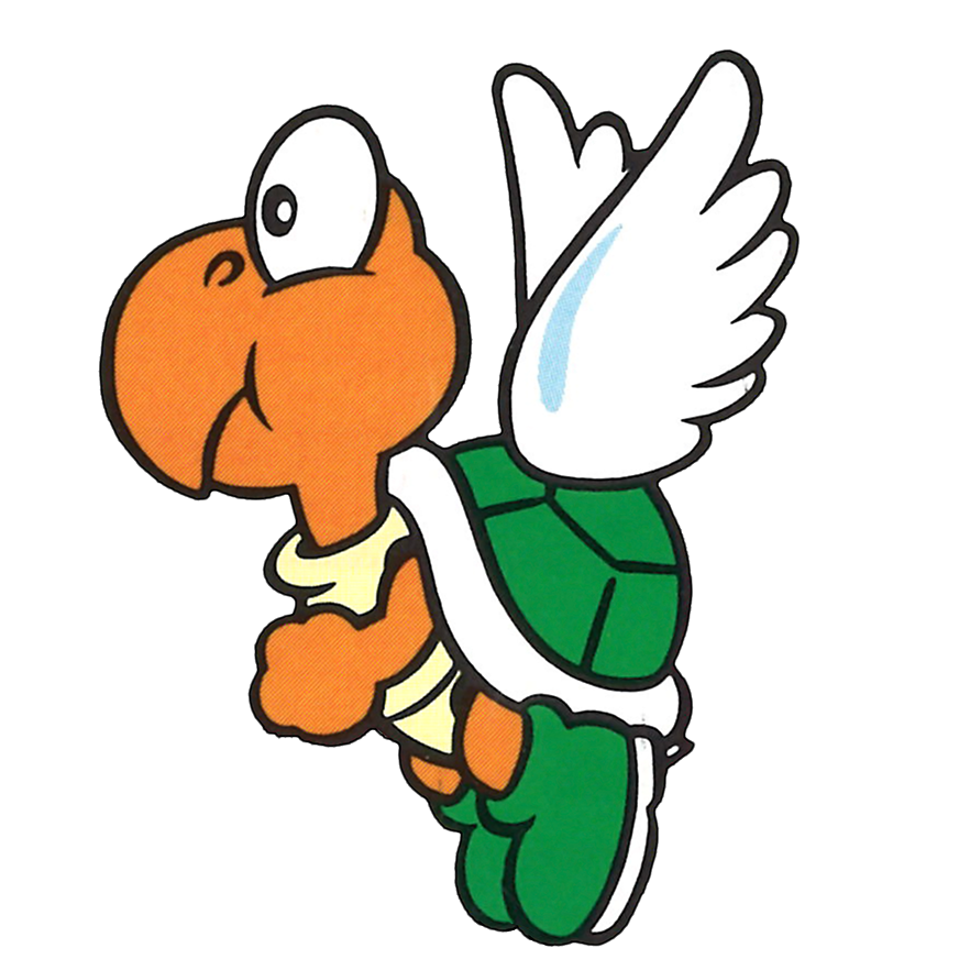 File:Yoshi's Safari - Paratroopa.png - Super Mario Wiki, the Mario ...