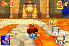 Screenshot of a letter in Diddy Kong Pilot's 2003 build