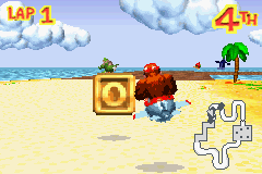 Screenshot of a letter in Diddy Kong Pilot's 2003 build