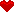 Sprite of a heart in Virtual Boy Wario Land