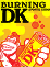 A Mario Kart 8 Burning DK poster