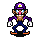 Waluigi animated in the select character screen.