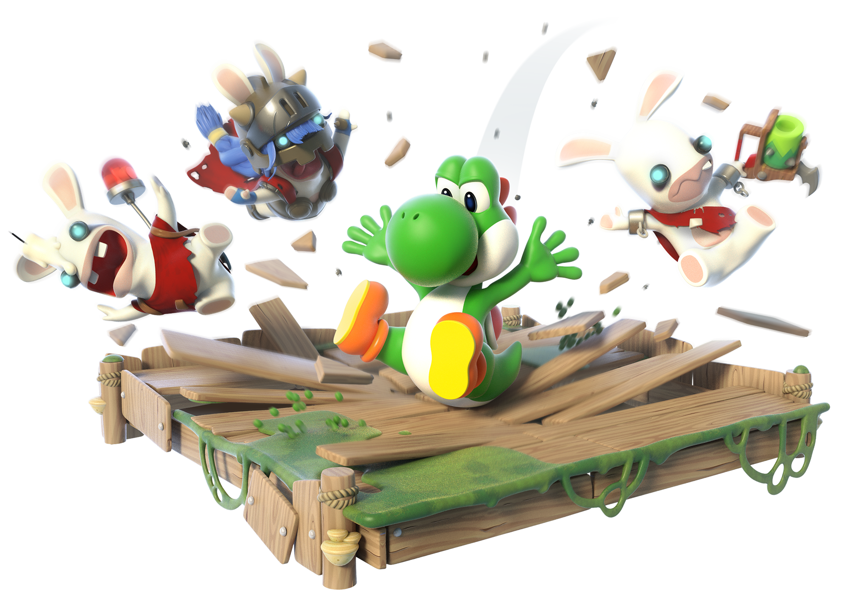 Yoshi Rabids File:Yoshi n Rabbids.png - Super Mario Wiki, the Mario encyclopedia