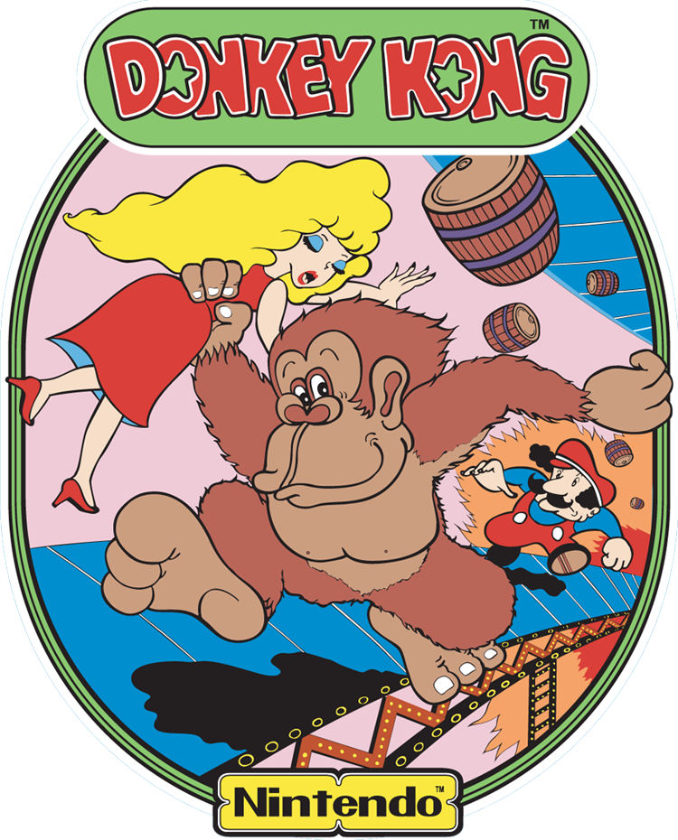 The original 1981 Donkey Kong arcade have two different character designs  used for the game's artworks. I wonder if they were both made by Shigeru  Miyamoto or if he worked on only